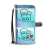 Bichon Fries Dog Art Print Wallet CaseOK State