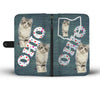 American Curl Cat Print Wallet CaseOH State