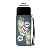 American Curl Cat Print Wallet CaseOH State