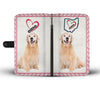 Golden Retriever Print Wallet CaseOH State