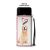 Golden Retriever Print Wallet CaseOH State