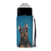 Miniature Pinscher Print Wallet CaseAL State