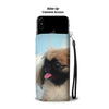 Cute Pekingese Print Wallet CaseAL State