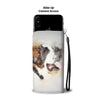 Cute St. Bernard Print Wallet CaseAL State