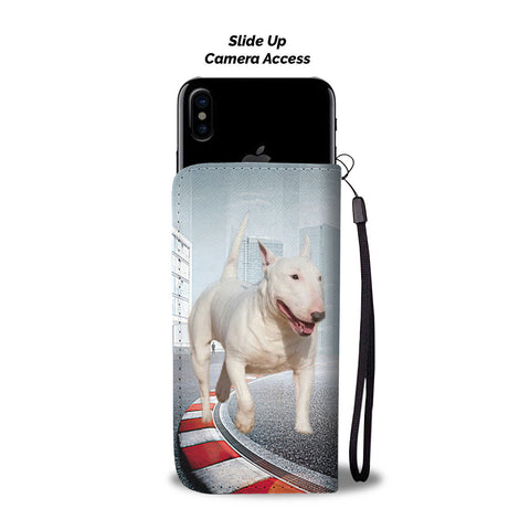 Bull Terrier Print Wallet CaseOH State