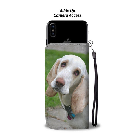 Basset Hound Print Wallet CaseAZ State