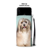 Havanese dog Print Wallet CaseCO State