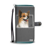 Papillon dog Print Wallet CaseCO State