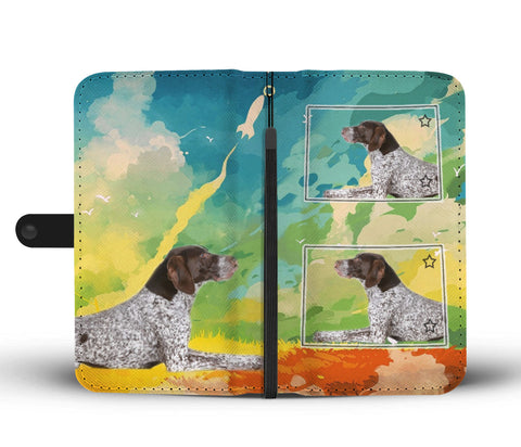 German Short Haired Pointer Print Wallet CaseCO State