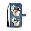 Amazing Boxer Dog Print Wallet CaseWI State