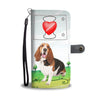 Basset Hound Print Wallet CaseCO State