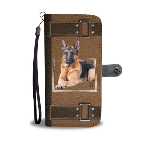 German Shepherd Print Wallet CaseCO State