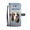 English Springer Spaniel Print Wallet CaseAZ State