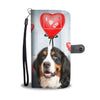 Bernese Mountain Dog Print Wallet CaseCO State