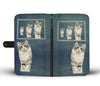 American Curl Cat Print Wallet CaseCO State