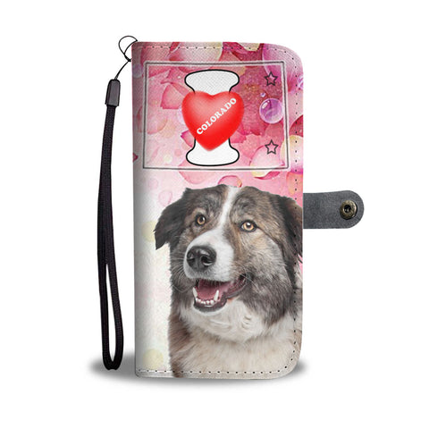 Aidi Dog Print Wallet CaseCO State