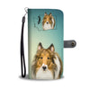 Rough Collie Print Wallet CaseWA State