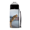 Lovely Bengal Cat Print Wallet CaseAZ State