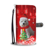 West Highland White Terrier (Westie) Christmas Print Wallet Case