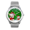 Chihuahua Christmas Print Wrist Watch