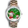 Chihuahua Christmas Print Wrist Watch