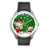 Chihuahua Christmas Print Wrist Watch