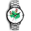 Shih Tzu Texas Christmas Print Wrist Watch