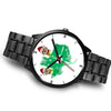 Shih Tzu Texas Christmas Print Wrist Watch