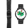 Shih Tzu Texas Christmas Print Wrist Watch