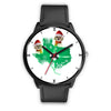 Shih Tzu Texas Christmas Print Wrist Watch