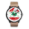 Bull Terrier Texas Christmas Special Wrist Watch