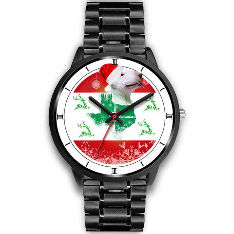 Bull Terrier Texas Christmas Special Wrist Watch