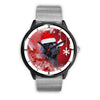 Newfoundland dog Christmas Special Wrist Watch