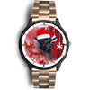 Newfoundland dog Christmas Special Wrist Watch