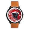 Newfoundland dog Christmas Special Wrist Watch