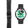 Newfoundland dog Texas Christmas Special Wrist Watch