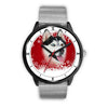 Siberian Husky Christmas Special Wrist Watch