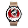 Siberian Husky Christmas Special Wrist Watch