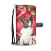 Cardigan Welsh Corgi On Christmas Print Wallet Case