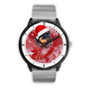 Cute Rottweiler Christmas Special Wrist Watch