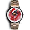 Cute Rottweiler Christmas Special Wrist Watch