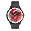 Cute Rottweiler Christmas Special Wrist Watch