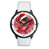 Cute Rottweiler Christmas Special Wrist Watch