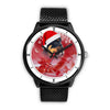 Cute Rottweiler Christmas Special Wrist Watch