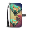 Shiba Inu Dog Art Print Wallet CaseSC State