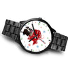 Border Collie Texas Christmas Special Wrist Watch
