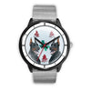 Doberman Pinscher Texas Christmas Special Wrist Watch