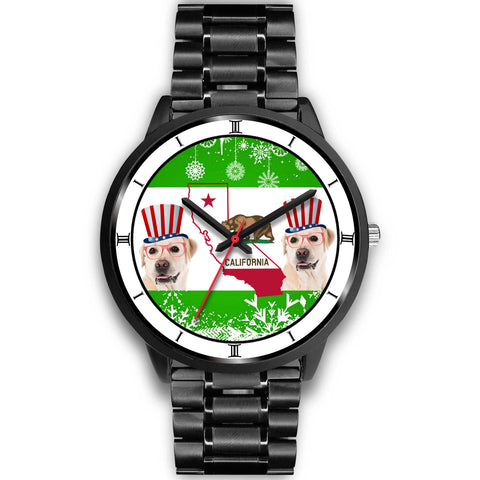 Labrador Retriever California Christmas Special Wrist Watch