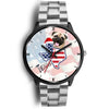 Pug Dog Texas Christmas Special Wrist Watch