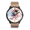 Pug Dog Texas Christmas Special Wrist Watch